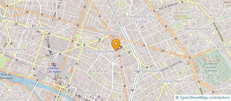 localisation de l'entreprise SARL ASSOS à PARIS