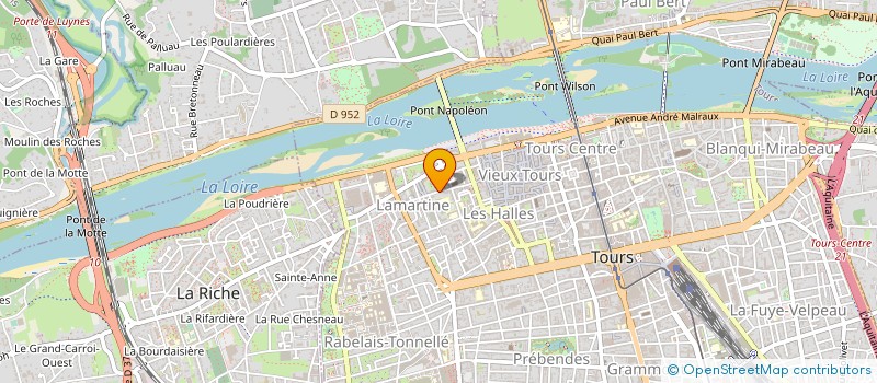 localisation de l'entreprise SARL ASSURANCES COURTAGE ET CONSEILS  TOURS