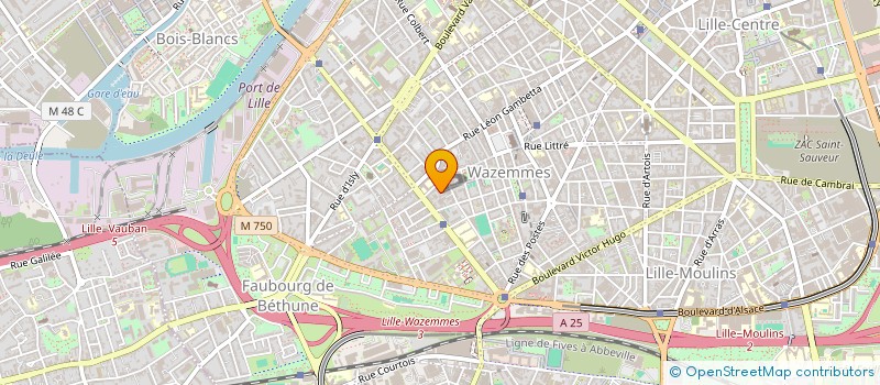 localisation de l'entreprise SARL ASSUREURS CONSULTANTS à LILLE
