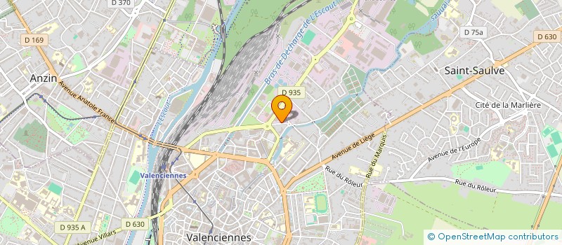 localisation de l'entreprise SARL ASSUREVIE DU VALENCIENNOIS à VALENCIENNES