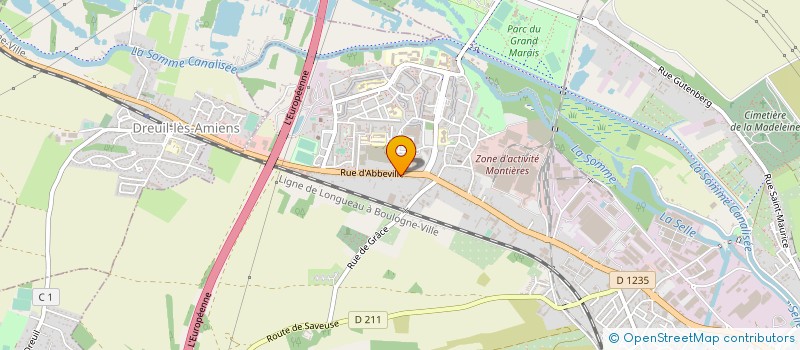 localisation de l'entreprise SARL ASTERIV à AMIENS