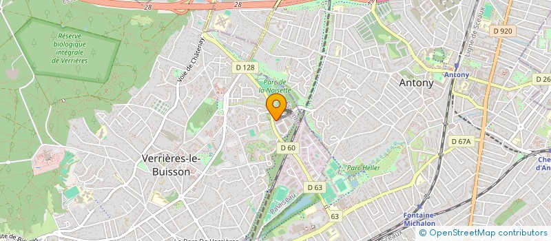 localisation de l'entreprise SARL ASTORG à VERRIERES-LE-BUISSON