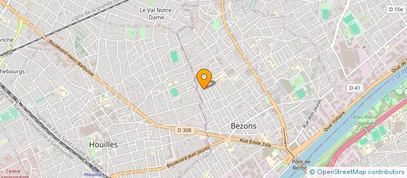 localisation de l'entreprise SARL ASTP à BEZONS