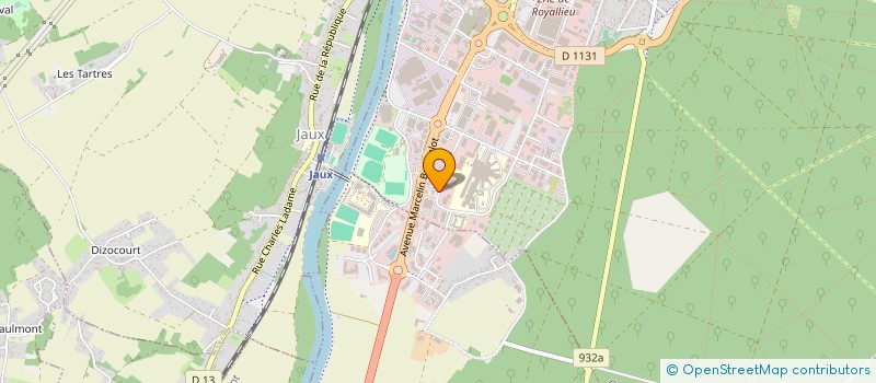 localisation de l'entreprise SARL ASTRAN à COMPIEGNE