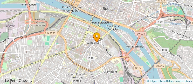 localisation de l'entreprise SARL ASTRID  ROUEN