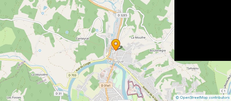 localisation de l'entreprise SARL ASTROWATT à LE BUGUE