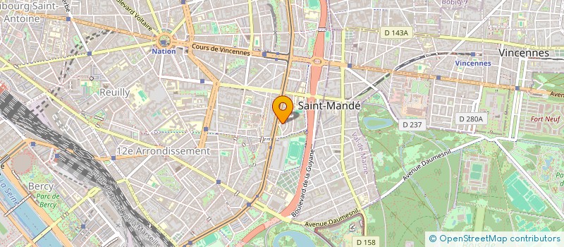 localisation de l'entreprise SARL ASVINY N. ABISAN  PARIS