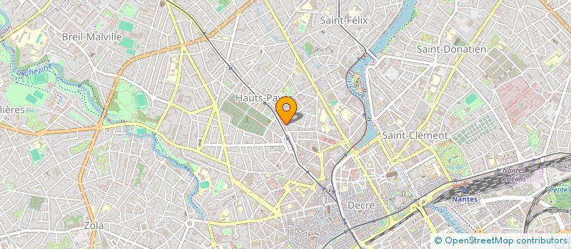 localisation de l'entreprise SARL ASW à NANTES