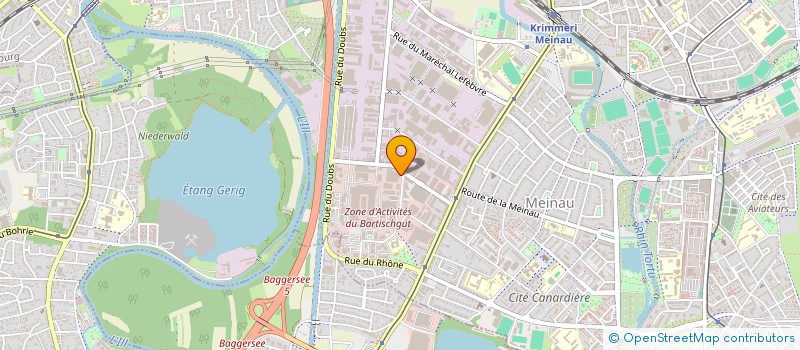 localisation de l'entreprise SARL AT KAERCHER à STRASBOURG