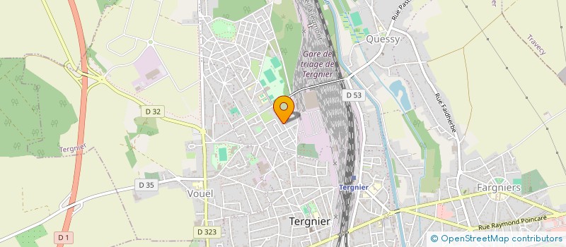 localisation de l'entreprise SARL ATAIC à TERGNIER