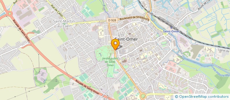 localisation de l'entreprise SARL ATAKAN  SAINT-OMER