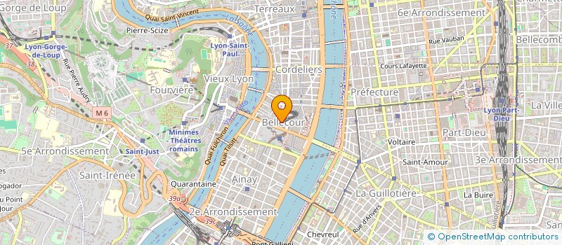 localisation de l'entreprise SARL ATALANTE  LYON