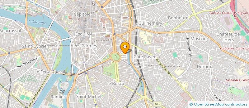 localisation de l'entreprise SARL ATALANTE DIFFUSION COMMUNICATION à TOULOUSE