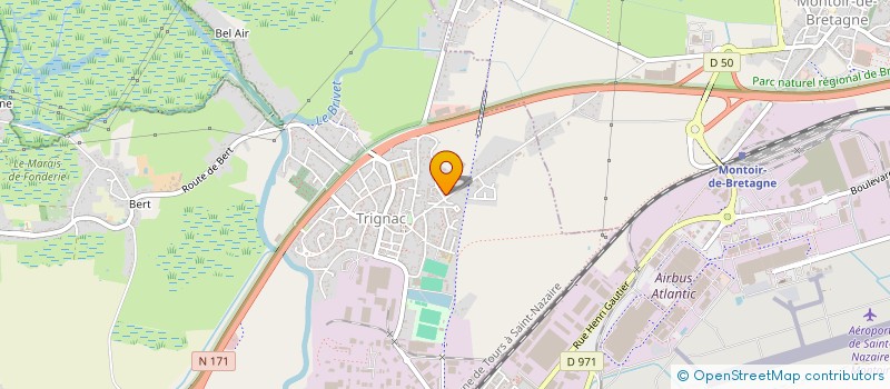 localisation de l'entreprise SARL ATC CONSEILS  TRIGNAC