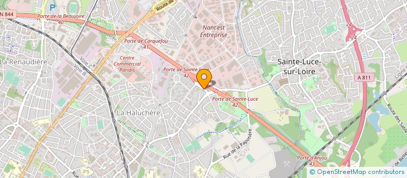 localisation de l'entreprise SARL ATCO à NANTES