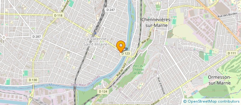 localisation de l'entreprise SARL ATELIER ARCADE  SAINT-MAUR-DES-FOSSES