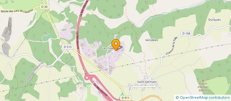 localisation de l'entreprise SARL ATELIER BOUSQUET  MILLAU