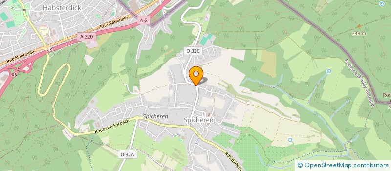 localisation de l'entreprise SARL ATELIER CERAM DENTAIRE FOCHT DEY à SPICHEREN
