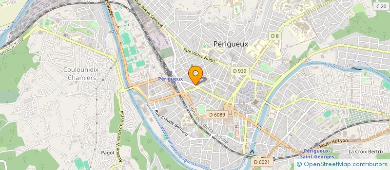 localisation de l'entreprise SARL ATELIER CONCEPTION PERIGORD LAVERIES CUISINES INDUSTRIELLES à PERIGUEUX