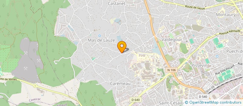 localisation de l'entreprise SARL ATELIER DE CERAMIQUE à NIMES