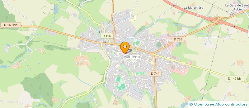 localisation de l'entreprise SARL ATELIER DES LUMILLES  MAULEON