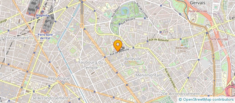 localisation de l'entreprise SARL ATELIER MICHEL DURAND  PARIS