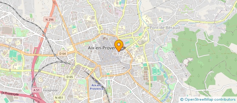 localisation de l'entreprise SARL ATELIER PLEIN SUD à AIX-EN-PROVENCE