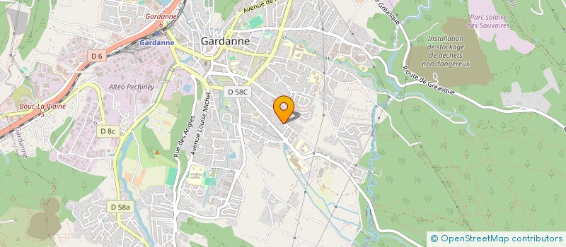 localisation de l'entreprise SARL ATELIER ROUVROY à GARDANNE
