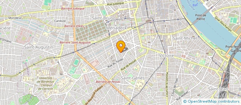 localisation de l'entreprise SARL ATELIER ZELIUM à BORDEAUX