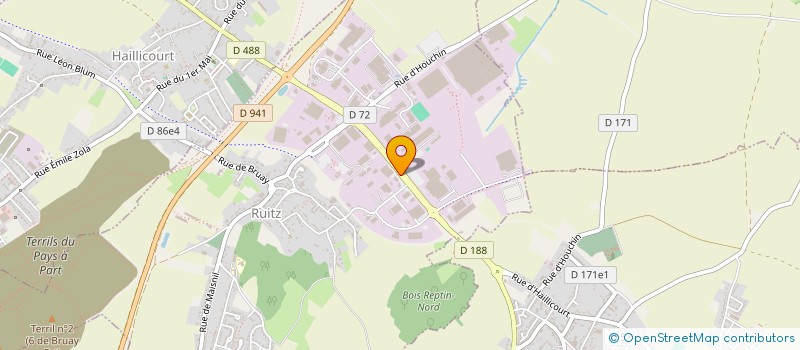 localisation de l'entreprise SARL ATELIERS DE CONSTRUCTION DUMETZ à RUITZ