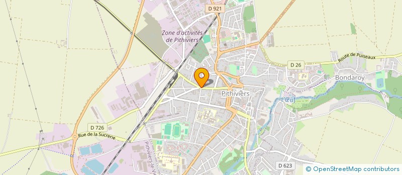 localisation de l'entreprise SARL ATELIERS MAINTENANCE DE PITHIVIERS à PITHIVIERS
