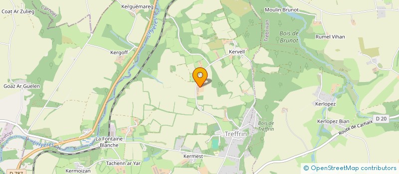 localisation de l'entreprise SARL ATERA à TREFFRIN