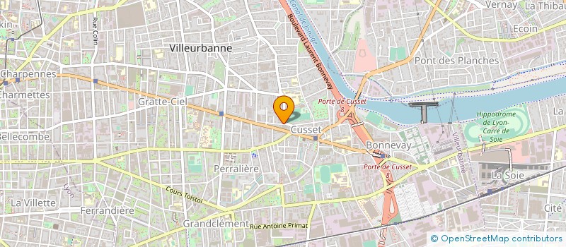 localisation de l'entreprise SARL ATH à VILLEURBANNE