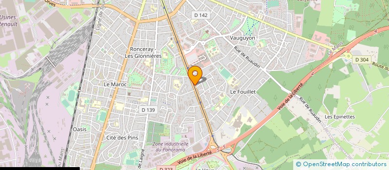 localisation de l'entreprise SARL ATH  LE MANS