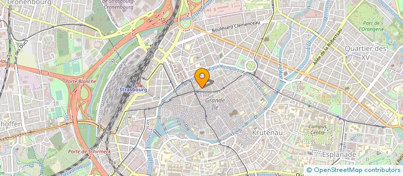 localisation de l'entreprise SARL ATHOM DISTRIBUTION à STRASBOURG