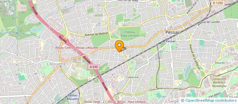 localisation de l'entreprise SARL ATIF à PESSAC