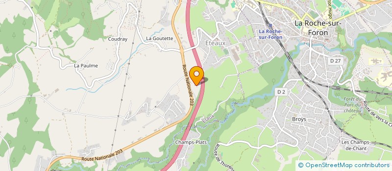 localisation de l'entreprise SARL ATILLA  ETAUX