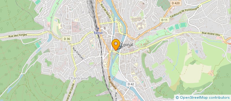 localisation de l'entreprise SARL ATIYA EXOTIQUE à EPINAL