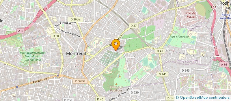 localisation de l'entreprise SARL ATL à MONTREUIL