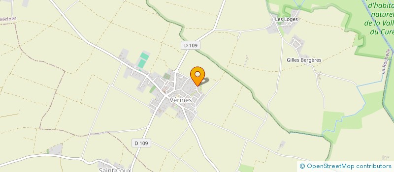 localisation de l'entreprise SARL ATLANTIC ELEC  VERINES