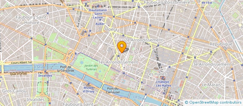 localisation de l'entreprise SARL ATLANTIC MEDIA  PARIS