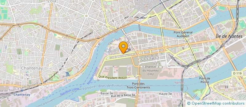 localisation de l'entreprise SARL ATLANTIC PROPERTY à NANTES