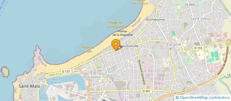localisation de l'entreprise SARL ATLANTIDE à SAINT-MALO