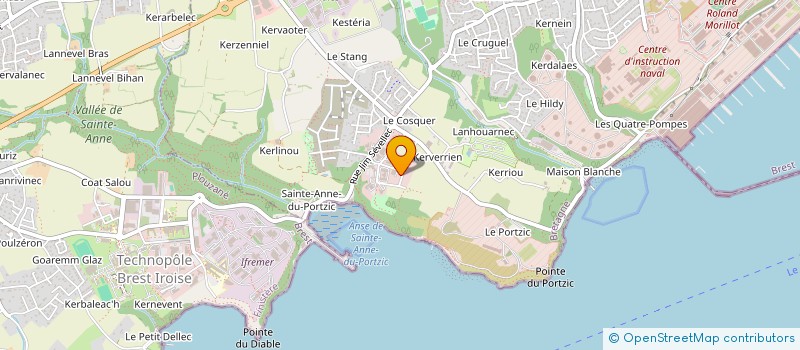 localisation de l'entreprise SARL ATLANTIDE GRENAT LOGICIEL à BREST
