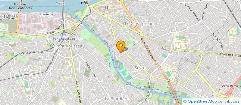 localisation de l'entreprise SARL ATLANTIQUE MONTAGES à NANTES