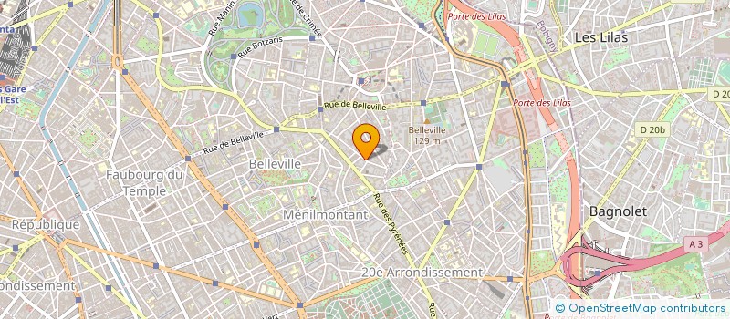 localisation de l'entreprise SARL ATLANTIS BOVINS à PARIS