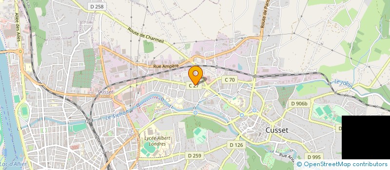 localisation de l'entreprise SARL ATLAS AUTO à CUSSET