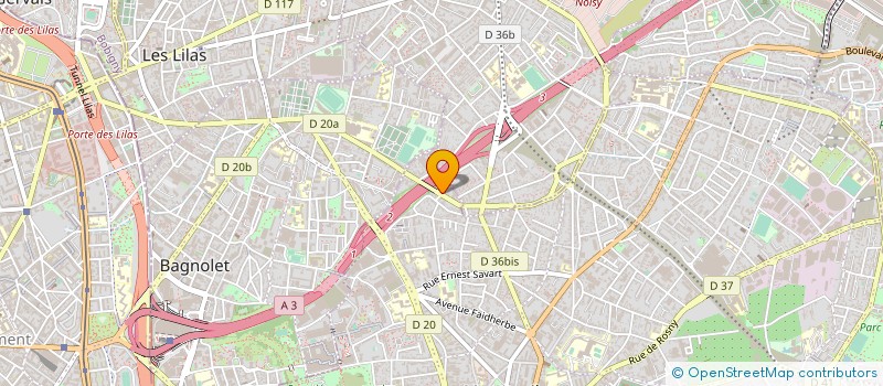 localisation de l'entreprise SARL ATLAS DISTRIBUTION à MONTREUIL