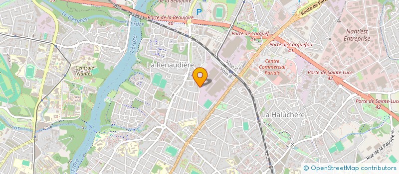localisation de l'entreprise SARL ATLENTIS TRAVAUX à NANTES