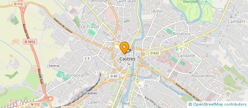 localisation de l'entreprise SARL ATMOSPHERE  CASTRES